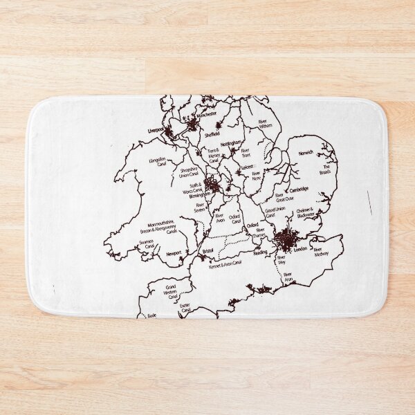 Item preview, Inland Waterways 1 designed and sold by designbywhacky.