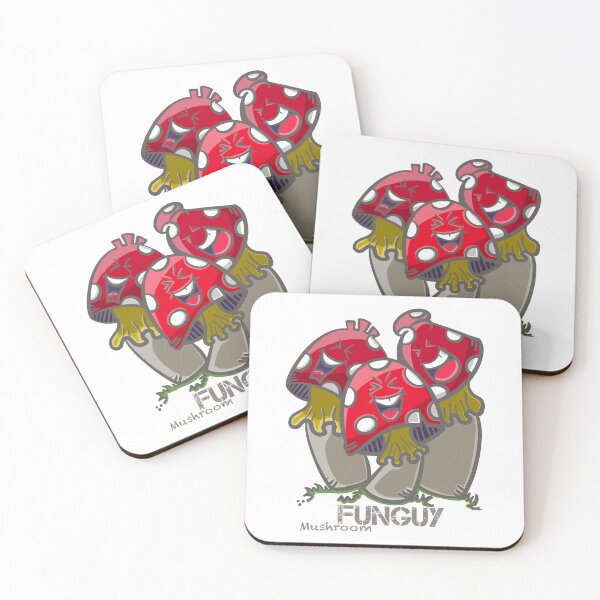 Item preview, Funguy/fungi Mushrooms. Funny cartoon. designed and sold by DebbieJoyArt.