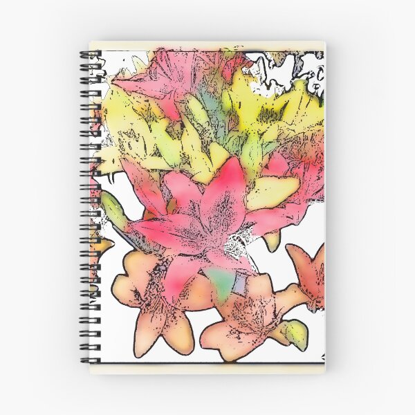 Item preview, Large Bunch of Flowers - pastel shades  designed and sold by designbywhacky.