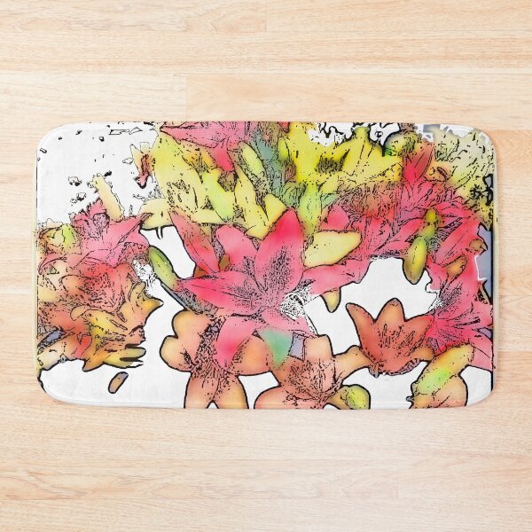 Item preview, Large Bunch of Flowers - pastel shades  designed and sold by designbywhacky.