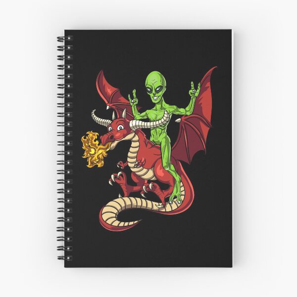 Item preview, Alien Riding Dragon  designed and sold by underheaven.
