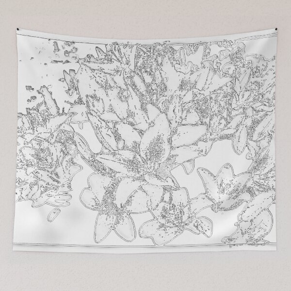 Item preview, Large Bunch of Flowers - pencil sketch  designed and sold by designbywhacky.