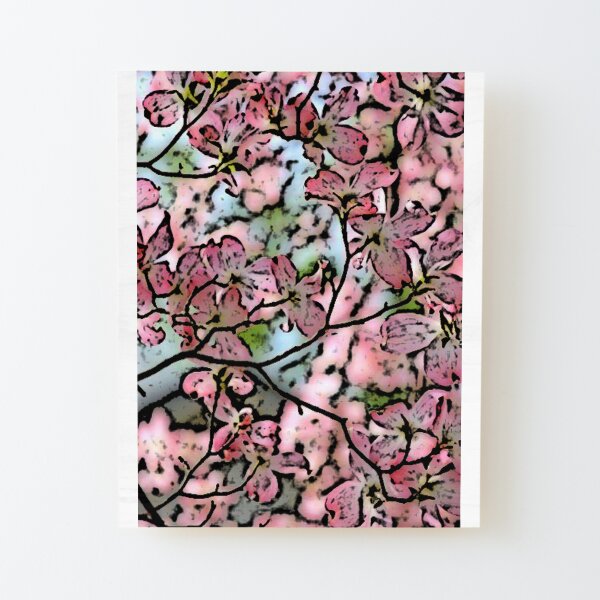 Blossom Wood Mounted Print