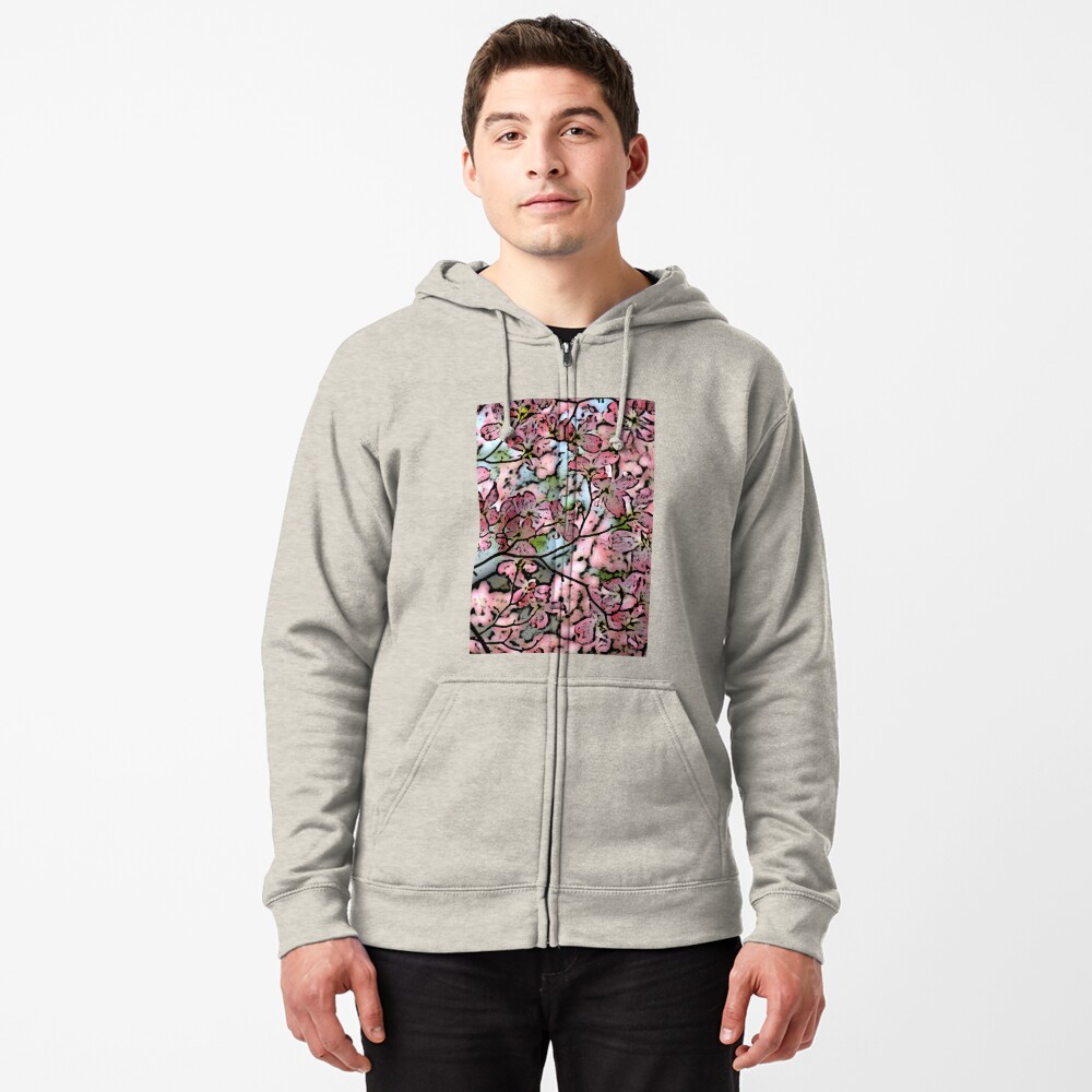 Item preview, Zipped Hoodie designed and sold by bywhacky.