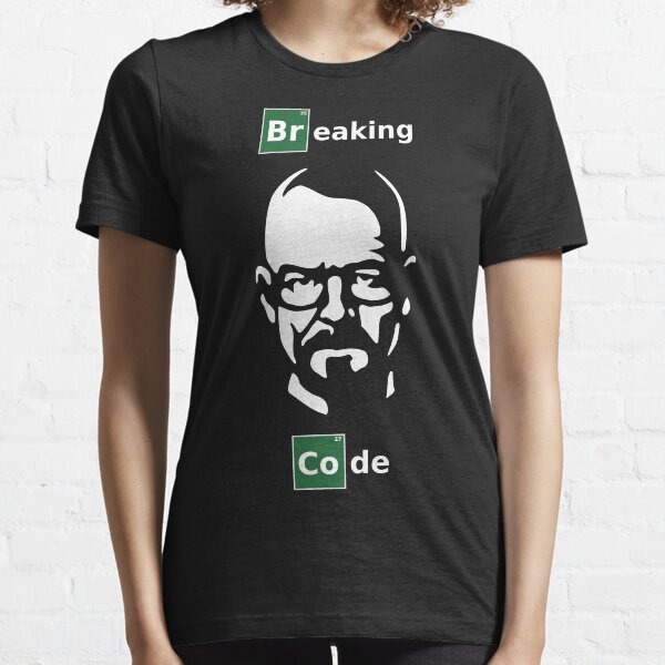 Item preview, Breaking Code - White/Green Parody Design for Programmers designed and sold by ramiro.