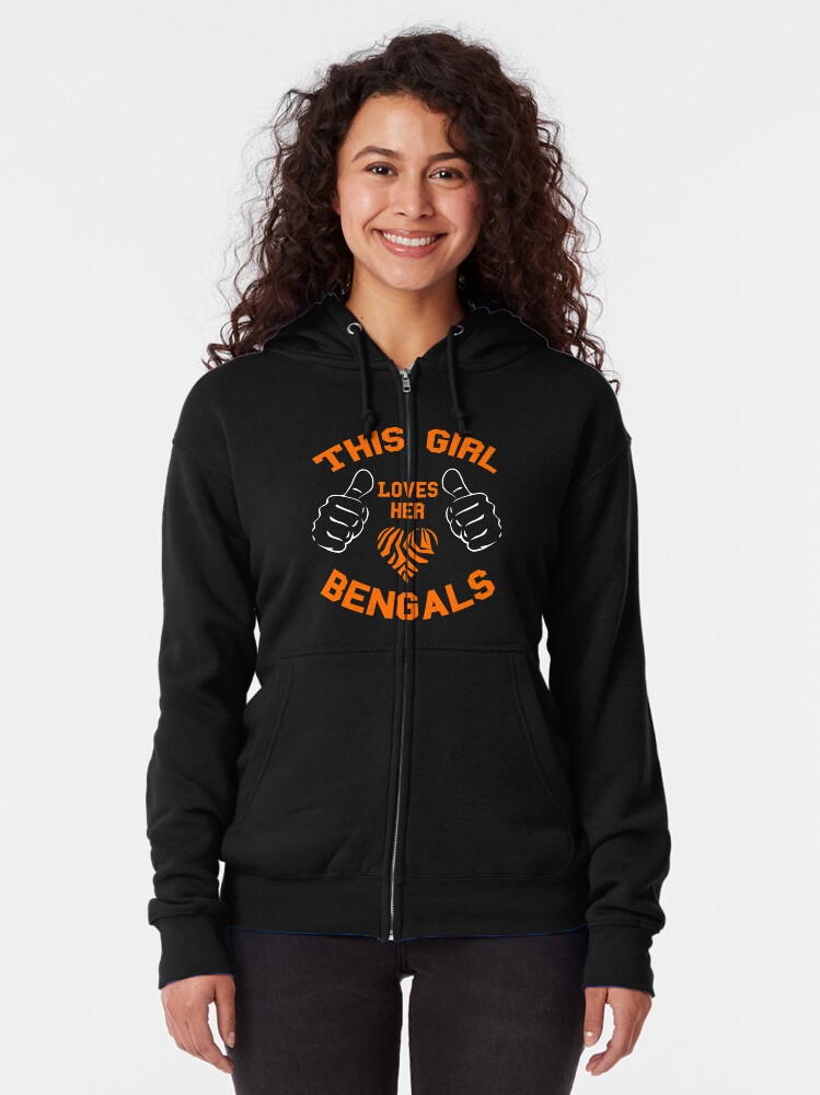 This Girl loves her Bengals Football - Bengals Lover Wife Gift