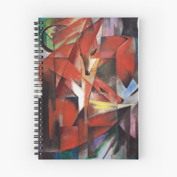 Artikelvorschau, Die Füchse, Franz Marc entworfen und verkauft von fourretout.