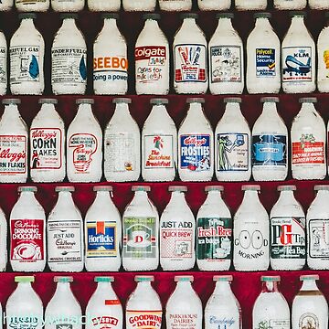 Artwork thumbnail, Milk Bottles of old by designbywhacky
