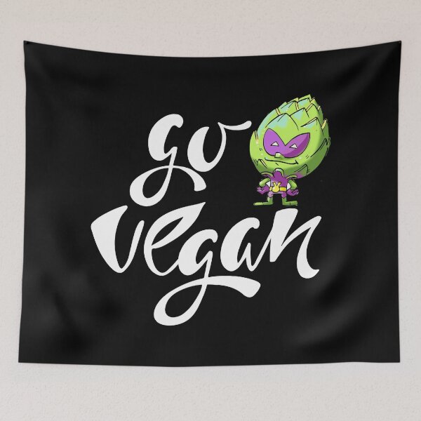 Item preview, Go Vegan Artichoke Alien  Foodie Superhero Planet 9 Superhero designed and sold by ProjectX23.