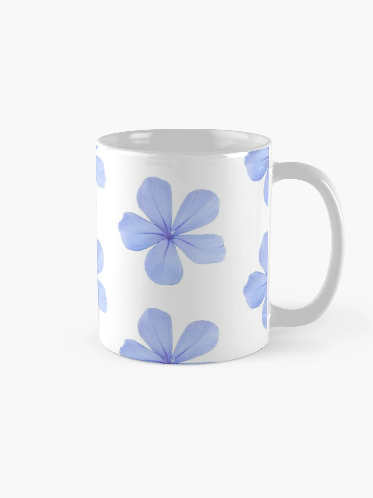 Wake Up & Smell The Flowers Mug- Cancun Blue – Bloom & Plume