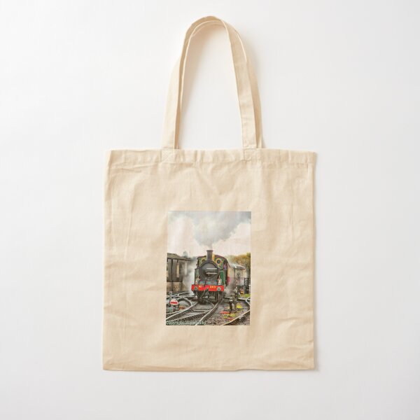 Engine 263 steaming Cotton Tote Bag