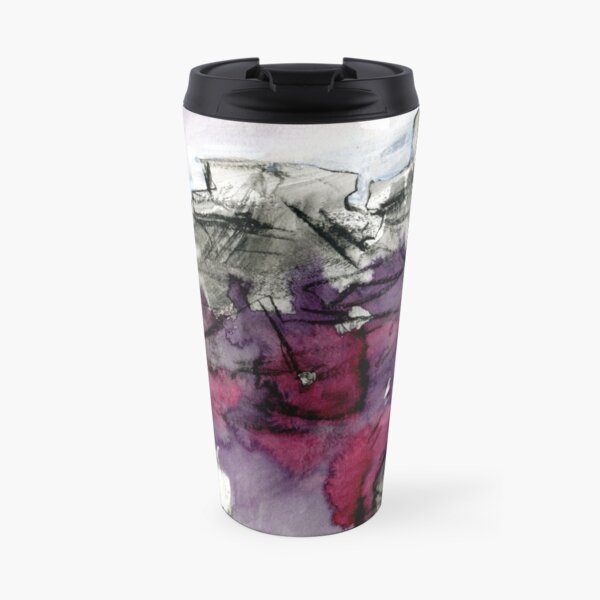 White Tor, Derwent Edge - Peak District landscape painting Travel Mug