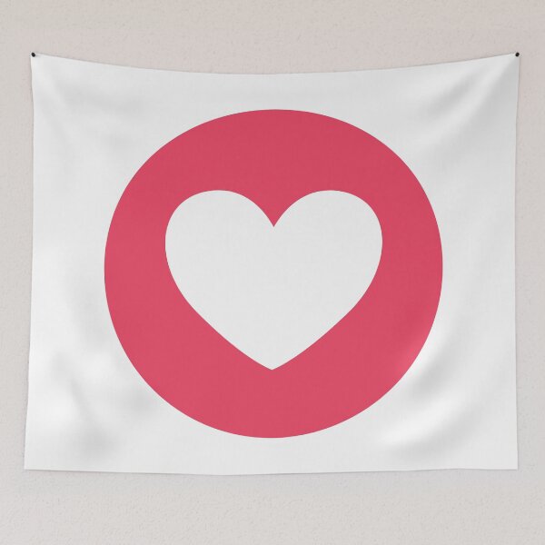 Item preview, Facebook heart button  designed and sold by Lefteris Betsis.