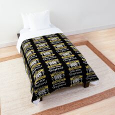 German Shepherd Womens - A Woman Cannot Live On Wine Alone She Also Needs A German Shepherd Comforter