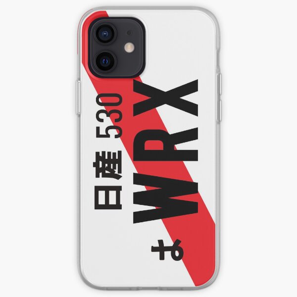 WRX JDM NUMBER PLATE iPhone Soft Case