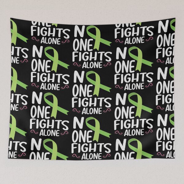 Item preview, Non-Hodkin Lymphoma Cancer Awareness Lime Green designed and sold by Pubi.