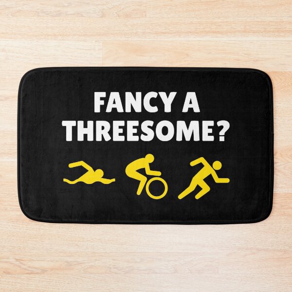 Item preview, Triathlete Fancy A Threesome Funny Triathlon  designed and sold by hadicazvysavaca.