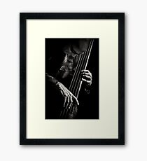 L'image - Tony Levin & bass Framed Print