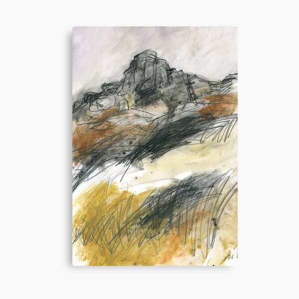 Over Owler Tor West - Peak District Canvas Print