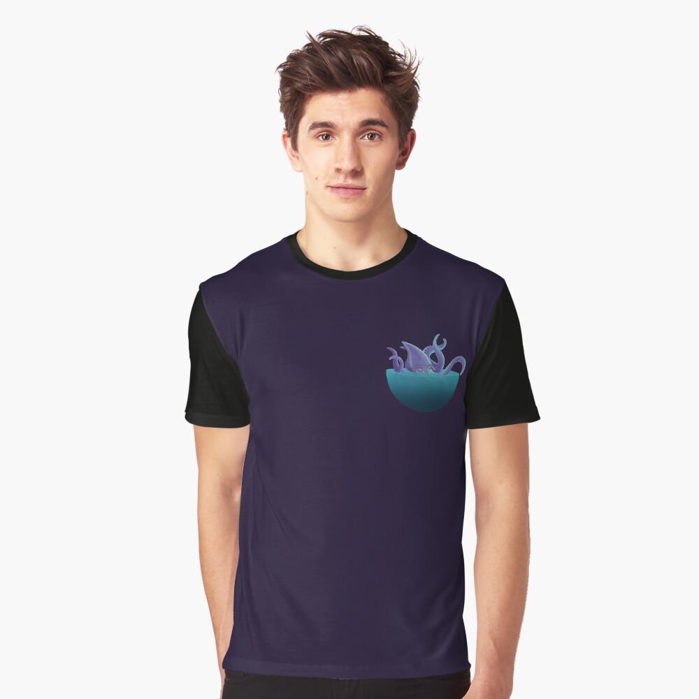 Aperçu de l'œuvre T-shirt graphique créée et vendue par BarracudApps.