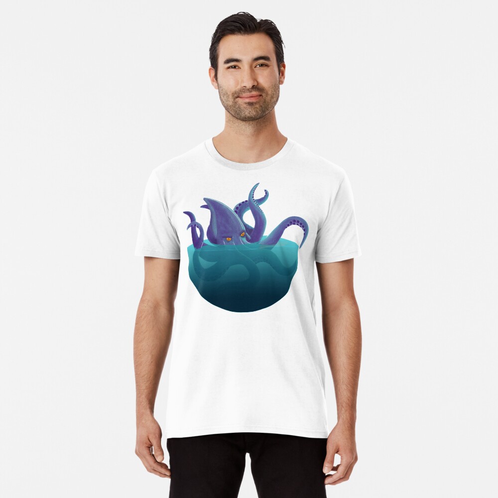 Aperçu de l'œuvre T-shirt premium créée et vendue par BarracudApps.