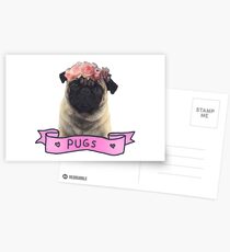 MOPS Postkarten