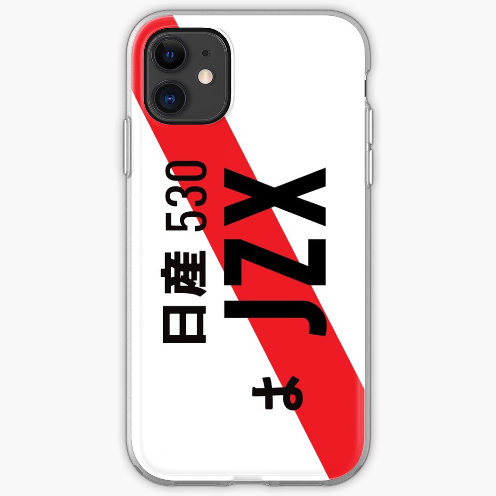 JZX JDM NUMBER PLATE iPhone Case & Cover