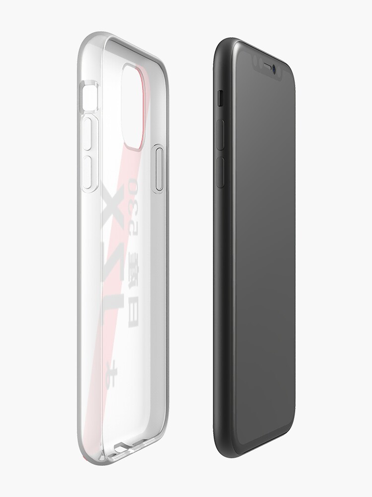 Alternate view of JZX JDM NUMBER PLATE iPhone Case & Cover