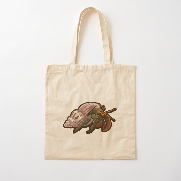 hermit crab Cotton Tote Bag