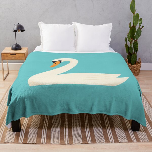 Item preview, Minimal White Swan designed and sold by kpatart.