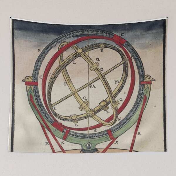 Item preview, Brahe - The zodiacal Sphere - Vintage Poster Astronomy designed and sold by Bebichic.