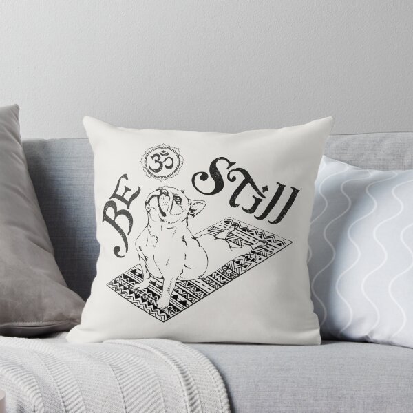 Item preview, Be Still Bulldog Francés designed and sold by Huebucket.