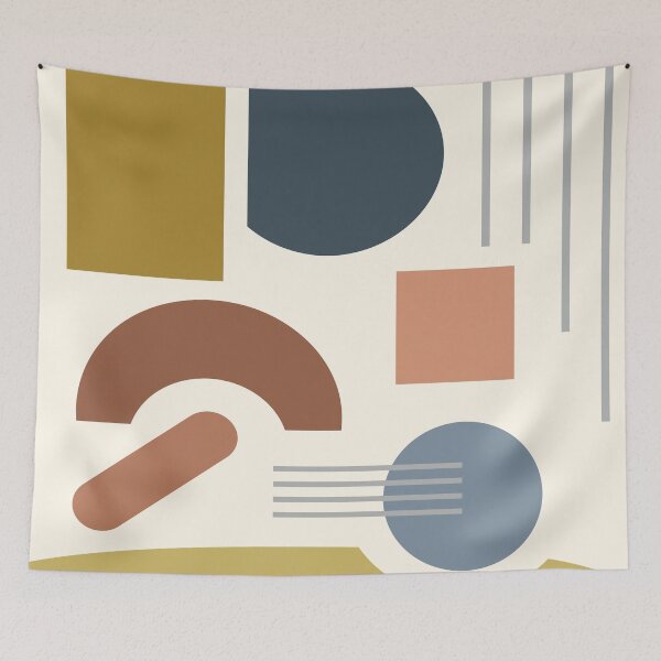 Item preview, Mid Century Modern Geometric 5 designed and sold by hakobyans.