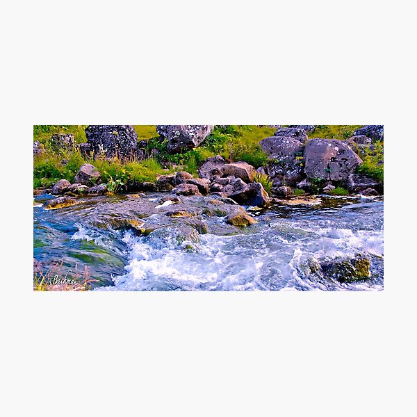 Item preview,  A river clean,fresh and cold ! designed and sold by siggabach.