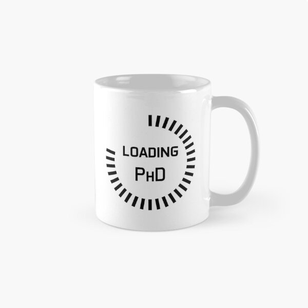 Item preview, PhD in progress - progress bar - study in progress - loading PHD designed and sold by Magda Hanak.