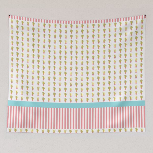 Item preview, Cactus and Stripes Pattern designed and sold by MaplewoodMerch.