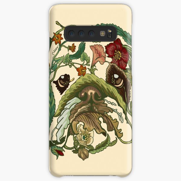 Botanical English Bulldog Samsung Galaxy Snap Case