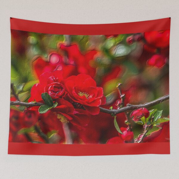 Item preview, Quince Branch Painterly designed and sold by mljdwhite.