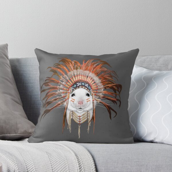 Item preview, Orange Feather Mouse designed and sold by Ronn Kools.
