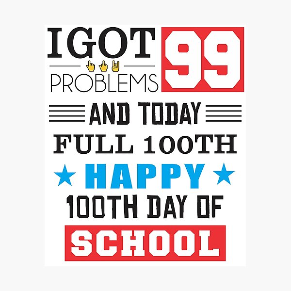 Item preview, HAPPY 100TH DAYS OF SCHOOL designed and sold by marcelo021.