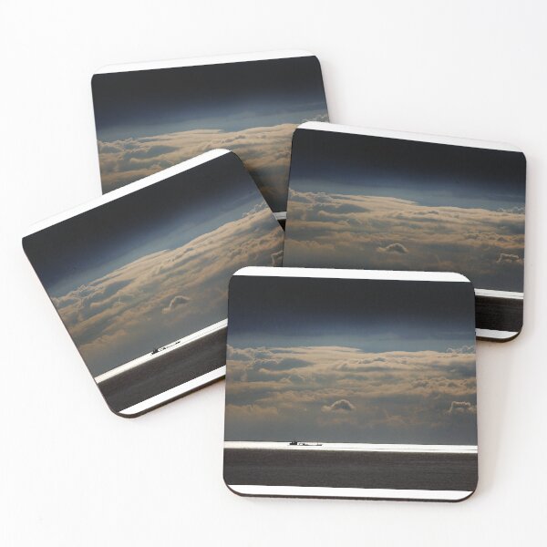 Item preview, Sealight - clouds over The Wash as a ship moves along the coast near Hunstanton, Norfolk designed and sold by Richard Flint.