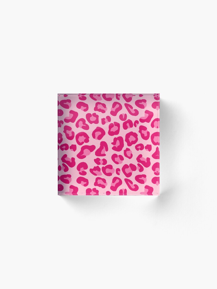 Hot Pink Leopard Print  Poster for Sale by newburyboutique