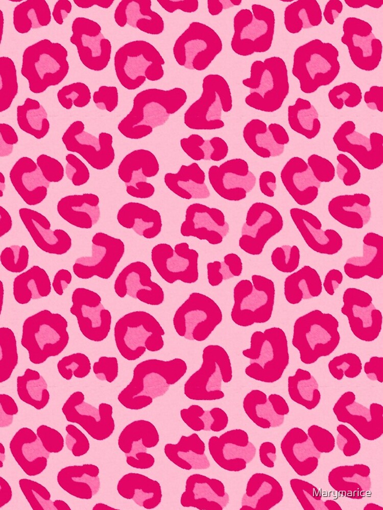 Hot Pink Leopard iPhone Case –