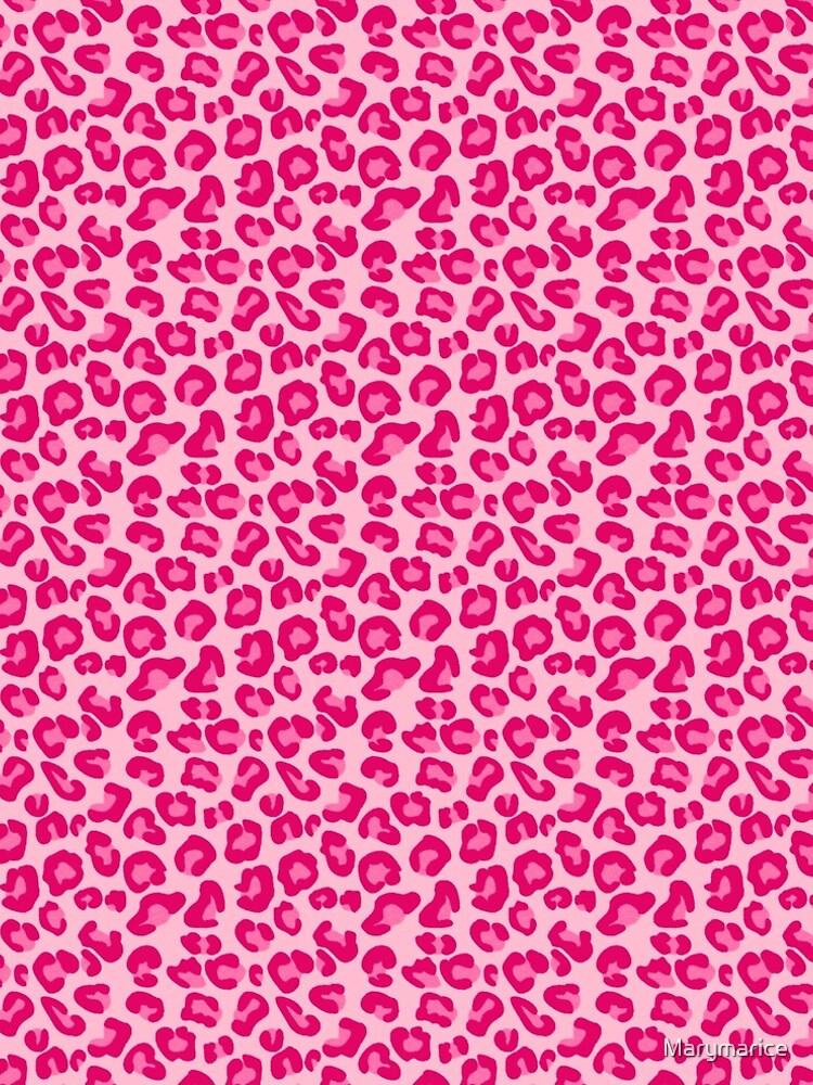 Leopard Print in Pastel Pink, Hot Pink and Fuchsia | Leggings