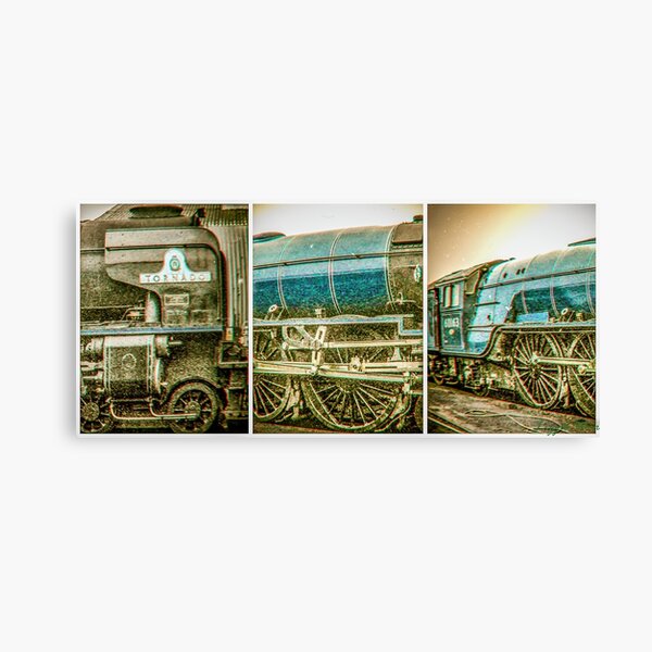 Tornado in Blue Canvas Print