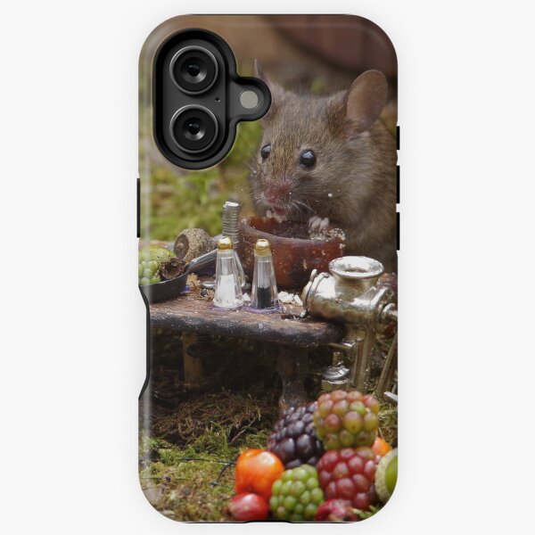 Mouse meal time iPhone Tough Case