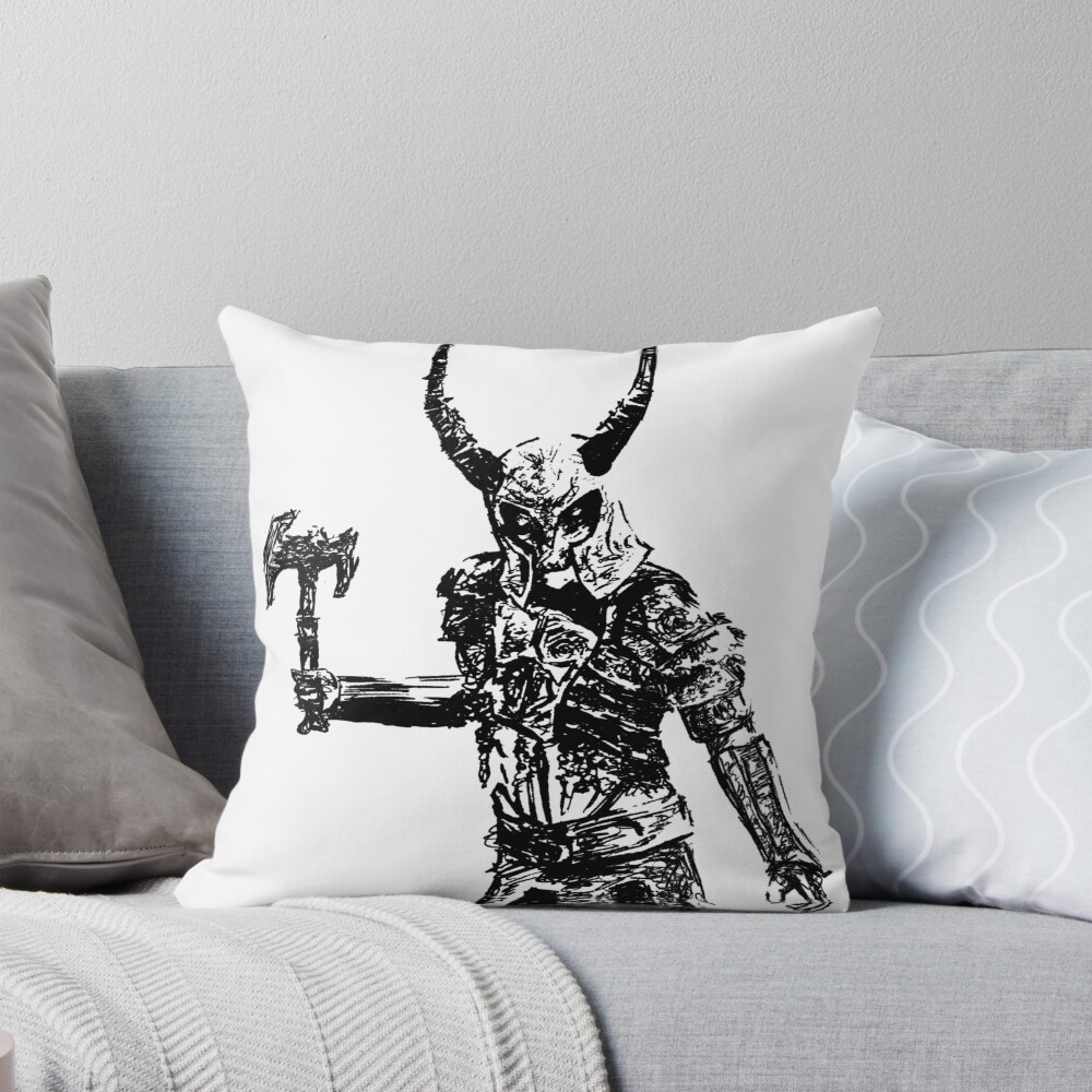 Item preview, Throw Pillow designed and sold by CosmicFoxDesign.