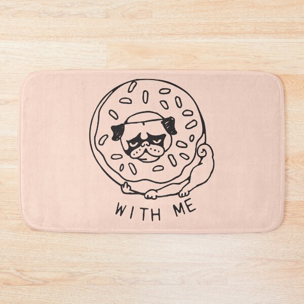 Artikelvorschau, Donut Mops mit mir entworfen und verkauft von Huebucket.