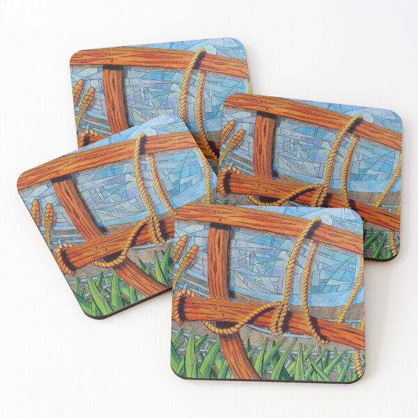 Item preview, 454 - DISCARDED ROPE - DAVE EDWARDS - COLOURED PENCILS - 2019 designed and sold by BLYTHART.