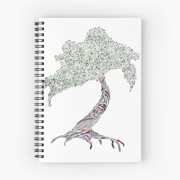 Artikelvorschau, Mosaik-Strudel-Aquarell-Baum entworfen und verkauft von Dani Reber.
